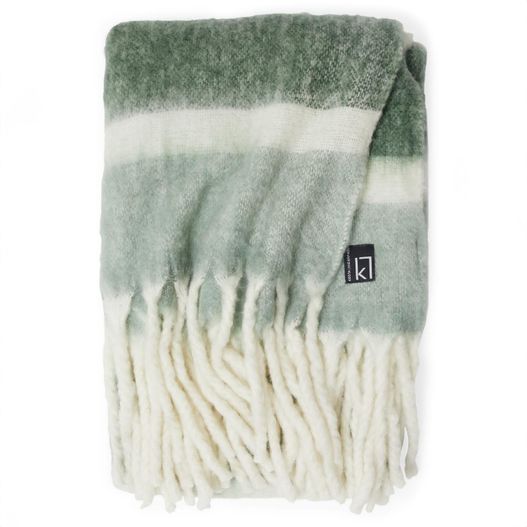 Kosta Linnewäfveri Wollplaid Streifen (Bild 1)