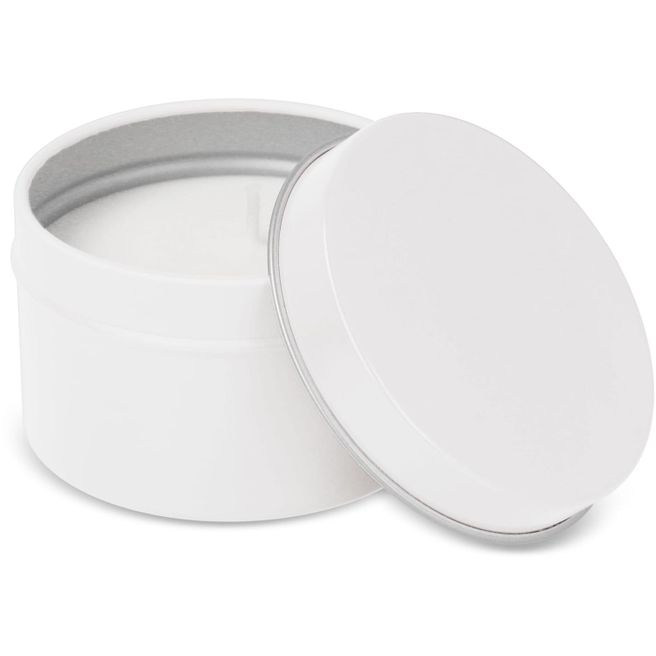 Kirtan-Duftkerze auf Pflanzenbasis in großer recycelter Dose