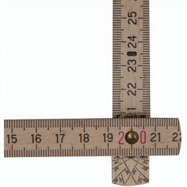 Zollstock 2m Premium natur