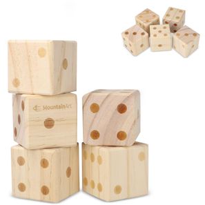 InSide Out Riesen-Würfelspiel aus Holz