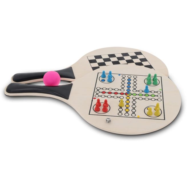 Produktabbildung MDF Beach Tennis mit Spielen auf den Oberflächen MDF Beach Tennis mit Spielen auf den Oberflächen