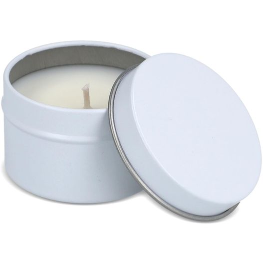 Dhyana-Duftkerze auf Pflanzenbasis in recycelter Dose (Bild 1)