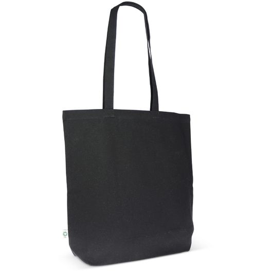 Einkaufstasche Bio-Baumwolle farbig lang 270g/m² 42x12x43cm (Bild 1)