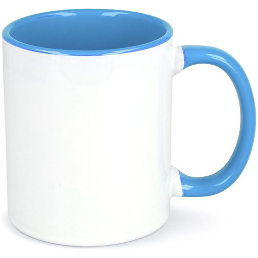 Produktabbildung Oslo Sublimationsbecher farbig innen & Griff 300ml Oslo Sublimationsbecher farbig innen & Griff 300ml (Bild 1)