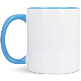 Oslo Sublimationsbecher farbig innen & Griff 300ml
