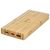 Powerbank bamboo wireless 8.000mAh (Bild 1)