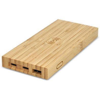 Produktabbildung Powerbank bamboo wireless 8.000mAh Powerbank bamboo wireless 8.000mAh