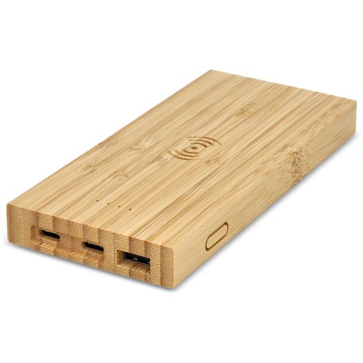 Produktabbildung Powerbank bamboo wireless 8.000mAh Powerbank bamboo wireless 8.000mAh (Bild 1)