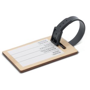 Kofferanhänger aus Bambus