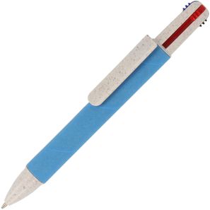 Papierkugelchreiber mit 4 Schreibfarben