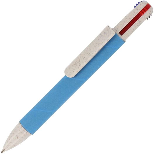 Papierkugelchreiber mit 4 Schreibfarben (Bild 1)