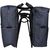 Picknick-Doppel-Fahrradtasche aus R-PET-Material (Bild 1)