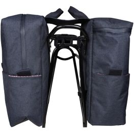 Picknick-Doppel-Fahrradtasche aus R-PET-Material