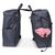 Picknick-Doppel-Fahrradtasche aus R-PET-Material (Bild 4)