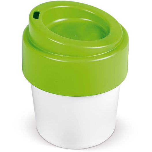 Produktabbildung Heiß-aber-cool Kaffeebecher mit Deckel 240ml Heiß-aber-cool Kaffeebecher mit Deckel 240ml (Bild 1)