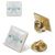 Metall Pin, quadratisch 15x15mm (Bild 4)