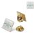 Metall Pin, quadratisch 15x15mm (Bild 4)