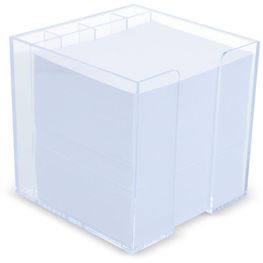 Notizzettel 10x10x10cm FSC in Würfelbox mit Stifteköcher