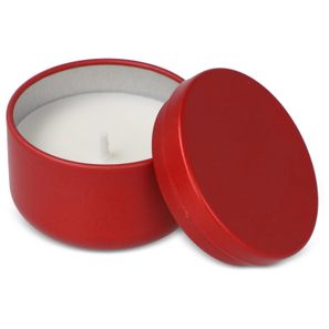 Asana unparfümierte Kerze auf Pflanzenbasis in recycelter Dose