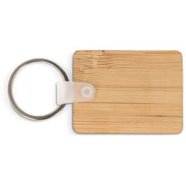 Produktabbildung Schlüsselanhänger Bamboo rechteckig Schlüsselanhänger Bamboo rechteckig