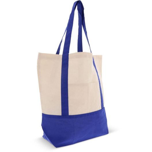 Einkaufstasche aus Baumwolle OEKO-TEX® 140g/m² 40x10x35cm (Bild 1)