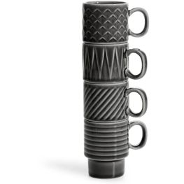 Produktabbildung Sagaform Kaffee & Mehr Espressotasse 4-tlg. 100ml Sagaform Kaffee & Mehr Espressotasse 4-tlg. 100ml