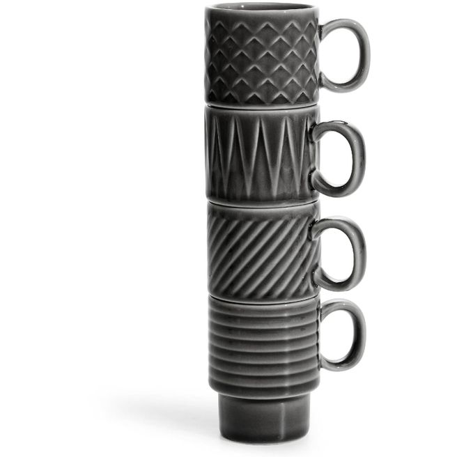 Produktabbildung Sagaform Kaffee & Mehr Espressotasse 4-tlg. 100ml Sagaform Kaffee & Mehr Espressotasse 4-tlg. 100ml