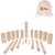 Kubb Spiel aus Holz mit Beutel (Bild 4)
