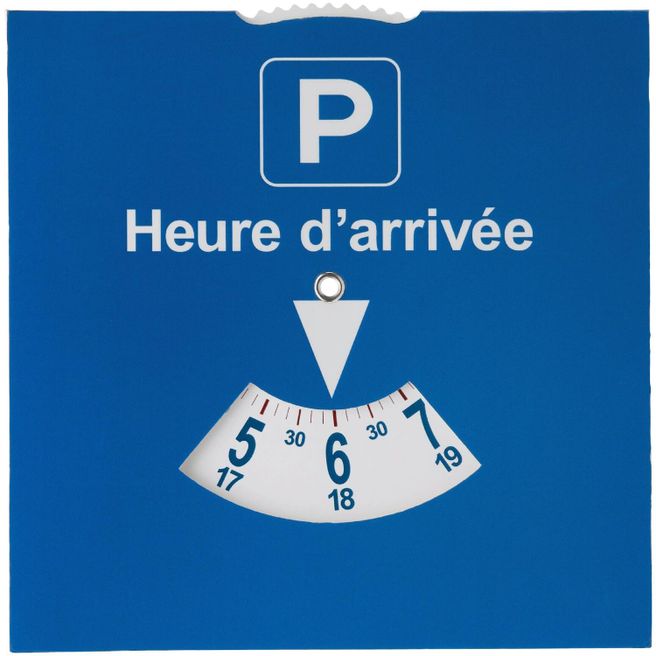 Parkscheibe für Frankreich