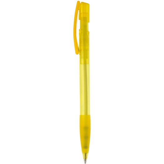 Produktabbildung Kugelschreiber Nash Transparent mit Gummigriff Kugelschreiber Nash Transparent mit Gummigriff (Bild 1)