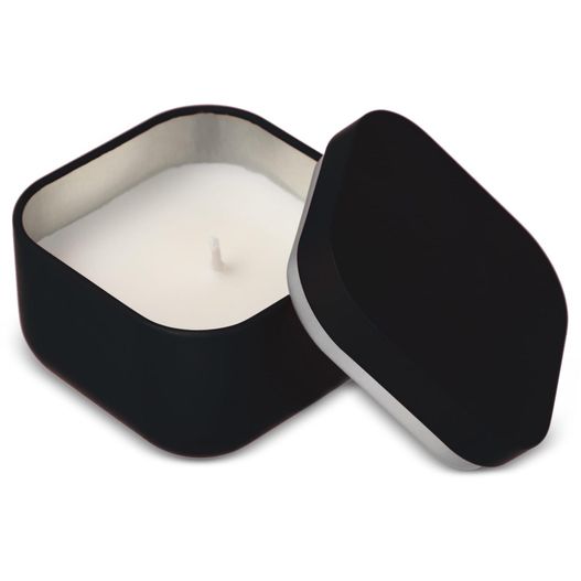 Ananda Duftkerze auf pflanzlicher Basis in recycelter Dose (Bild 1)