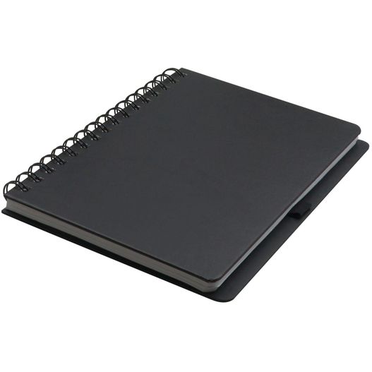 Notizbuch mit Spiralbindung, mit recycelten Papier, DIN A5 (Bild 1)