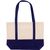 Strandtasche Baumwollsegeltuch OEKO-TEX® 280g/m² 42x10x30cm (Bild 3)