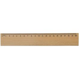 Produktabbildung Holzlineal 20cm Holzlineal 20cm