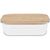 Lunchbox aus Glas mit Bambusdeckel (Bild 2)