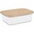 Lunchbox aus Glas mit Bambusdeckel (Bild 1)