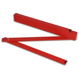 Zollstock Holz 2m Premium lackiert