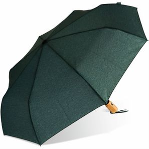 21” faltbarer Regenschirm aus R-PET -Material mit Automatiköffnung