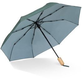 21” faltbarer Regenschirm aus R-PET -Material mit Automatiköffnung
