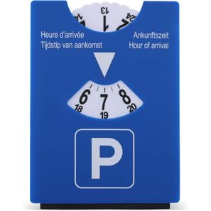 Parkscheibe mit Eiskratzer blau oder grün