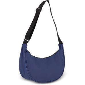 PU-beschichtete R-PET 600D Halbmond-Tragetasche