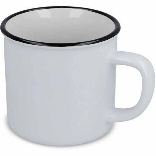 Emaille-Stil Keramikbecher 280ml (Bild 1)