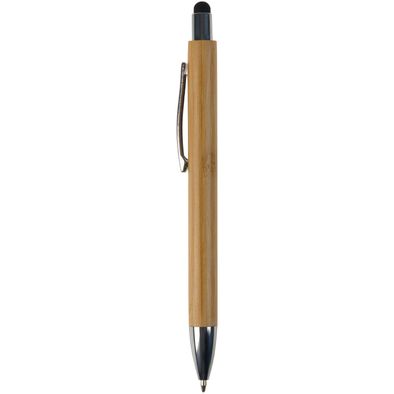 Bambus Kugelschreiber New York mit Touchpen