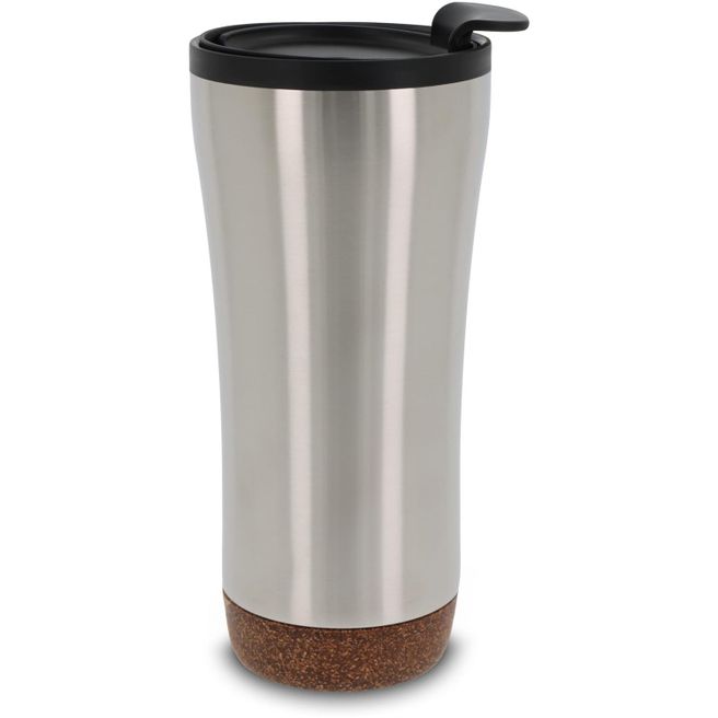 Doppelwandiger Becher mit einem Korkboden 480ml