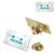 Metall Pin rechteckig 26x14mm (Bild 4)
