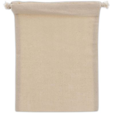 Zuziehbeutel OEKO-TEX® Baumwolle 140g/m² 15x20cm