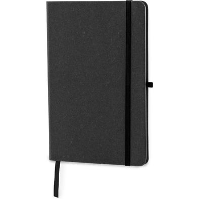 Hardcover-Notizbuch mit Einband aus recycelten Leder DIN A5