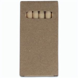 6 Buntstifte in Kraftbox