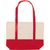 Strandtasche Baumwollsegeltuch OEKO-TEX® 280g/m² 42x10x30cm (Bild 4)