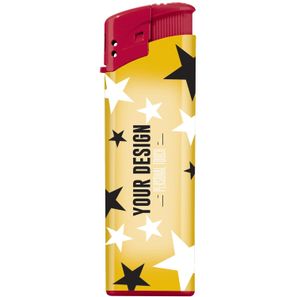 Feuerzeug mit Label